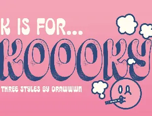 Koooky font