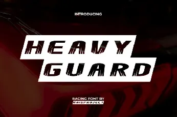 Heavy Guard font