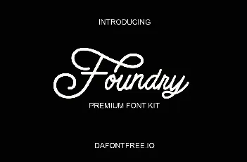 Foundry Kit Free font