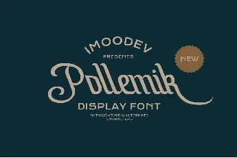 Pollemik font