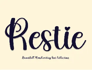 Restie font