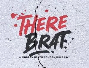 There Brat font