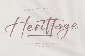 Herittage font