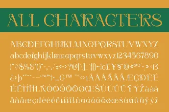 Varelle font