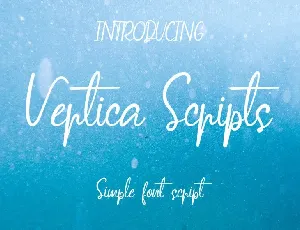 Vertica Script font