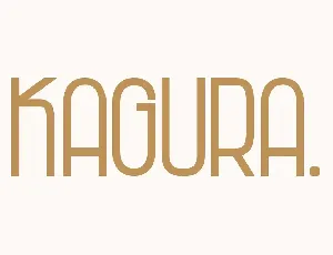 Kagura font