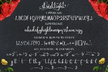 Streetlight Script Free font