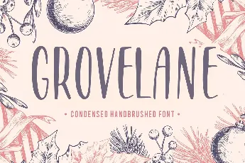 GROVELANE font