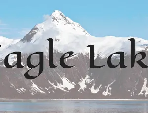 Eagle Lake font
