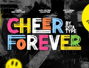 Cheer Forever font