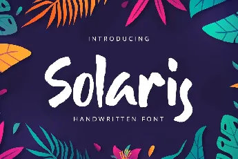 Solaris font