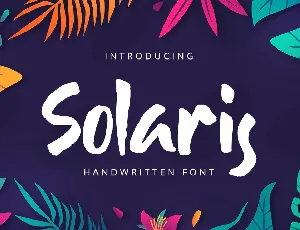 Solaris font