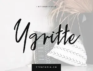 Ygritte Script font