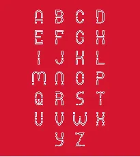 Mechano font