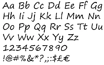 Segoe Print font