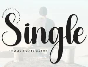 Single Script font