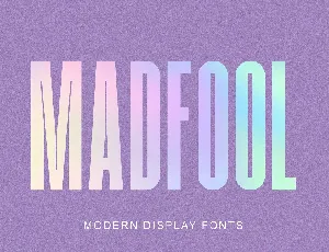 Madfool font