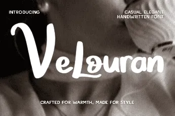 CF Velouran DEMO font