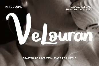 CF Velouran DEMO font