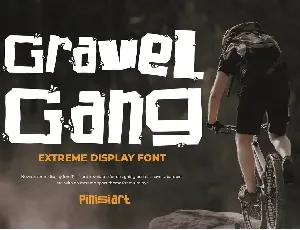 Gravel-Gang font