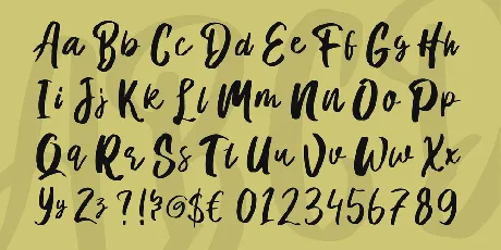 Hanomali Demo font