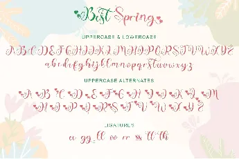 Best Spring font