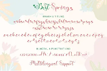 Best Spring font