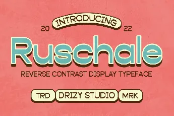 Ruschale font