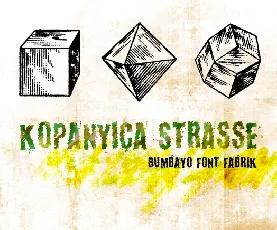 KopanyicaStrasse font