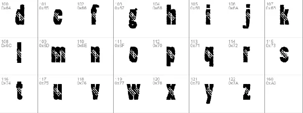 Clawripper font