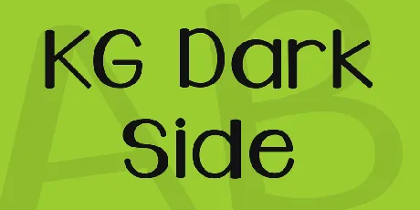 KG Dark Side font