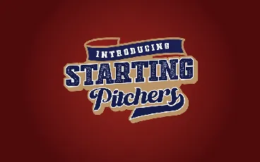 Starting Pitchers font