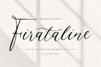 Firataline font