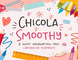 Chicola Smoothy font