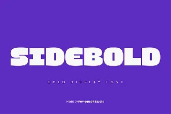 PTG Sidebold font