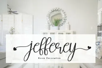 January Script Typeface font