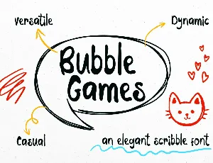 Bubble Games font