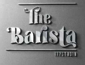 The Barista Typeface font