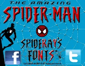 The Amazing Spider Man font