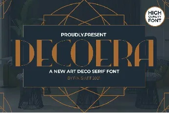 DECOERA font