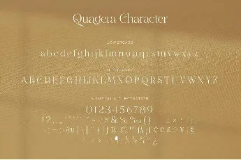 Quagera font