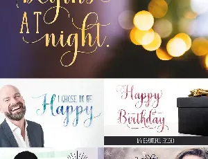 Mistletoe Script font