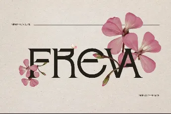 Freva - Demo Version font