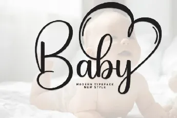 Baby Script Typeface font