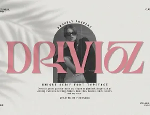 Drivioz font