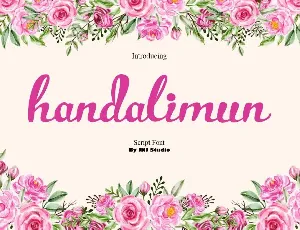 Handalimun font