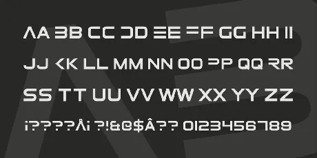 Elemental End font