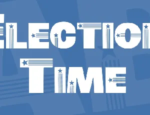 Election Time font