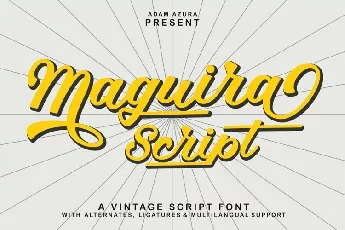 Maguira font