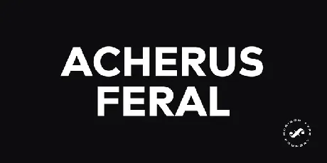 Acherus Feral font